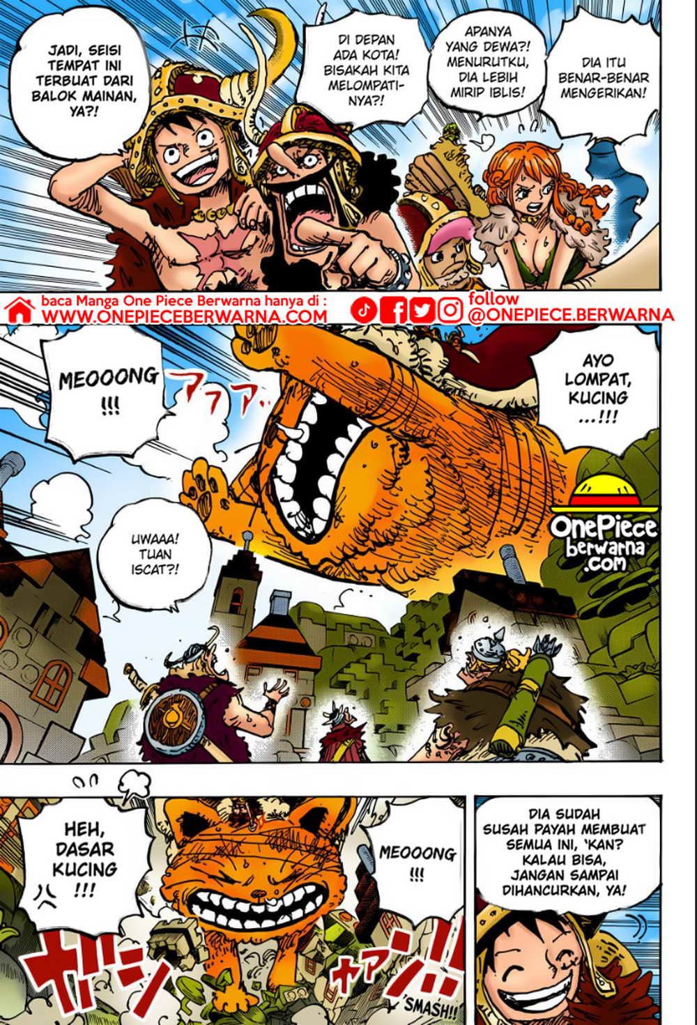 Baca manga komik One Piece Berwarna Bahasa Indonesia HD Chapter 1129